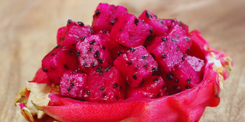 Garden Australia Series 35 Winter- Jerry samples Pink Panther Dragon Fruit - Rare Dragon Fruit