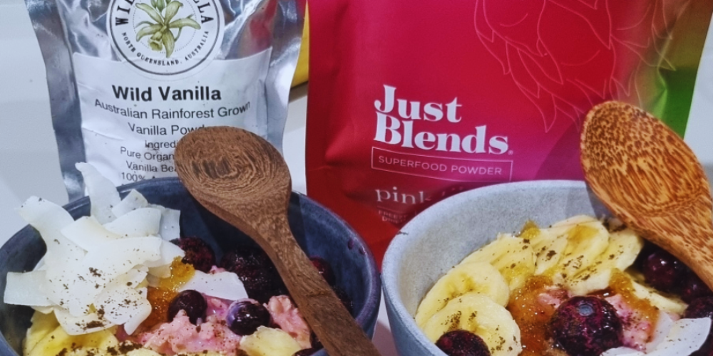 Pitaya and Vanilla Porridge - Rare Dragon Fruit