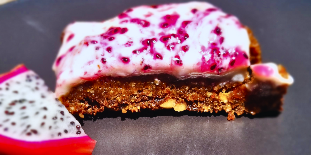 Vegan Dragon Fruit Cheesecake