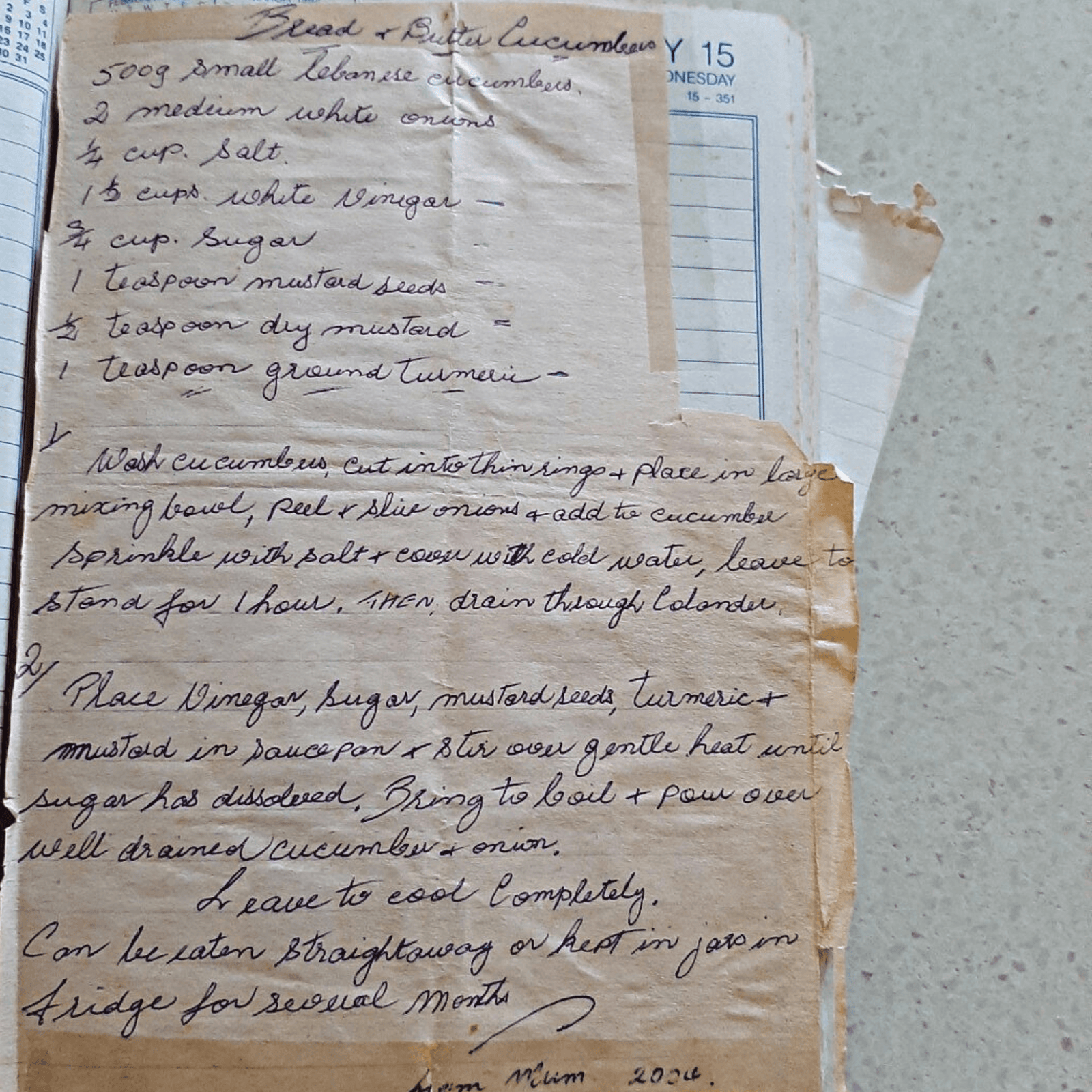 Grandma's bread and butter cucumber recipe - Rare Dragon Fruit