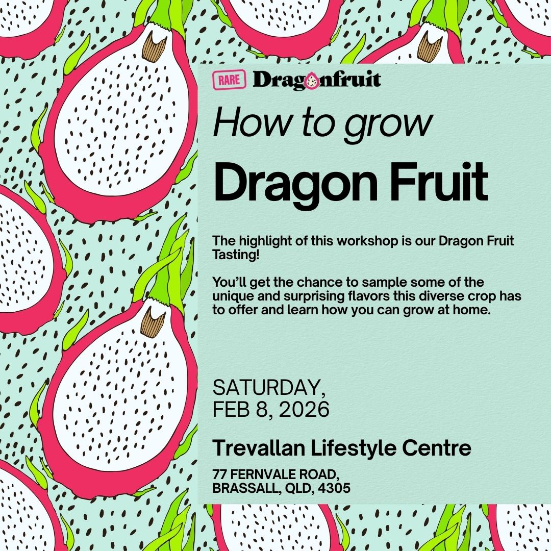 2026 Trevallan Lifestyle Centre How to Grow Dragon Fruit Workshop