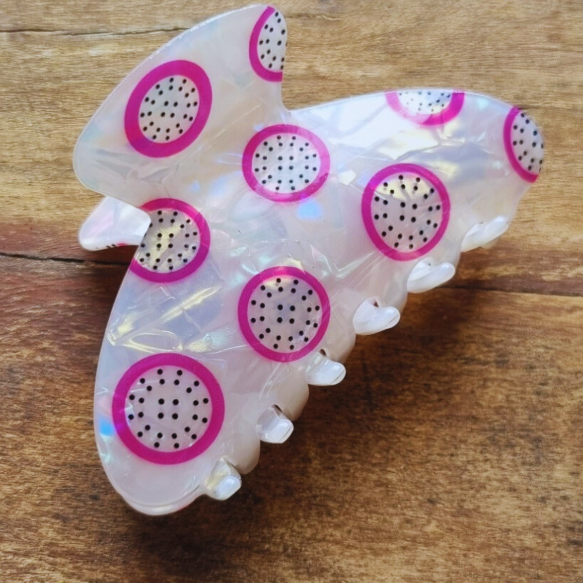 Dragon Fruit Hair Clip - Rare Dragon Fruit