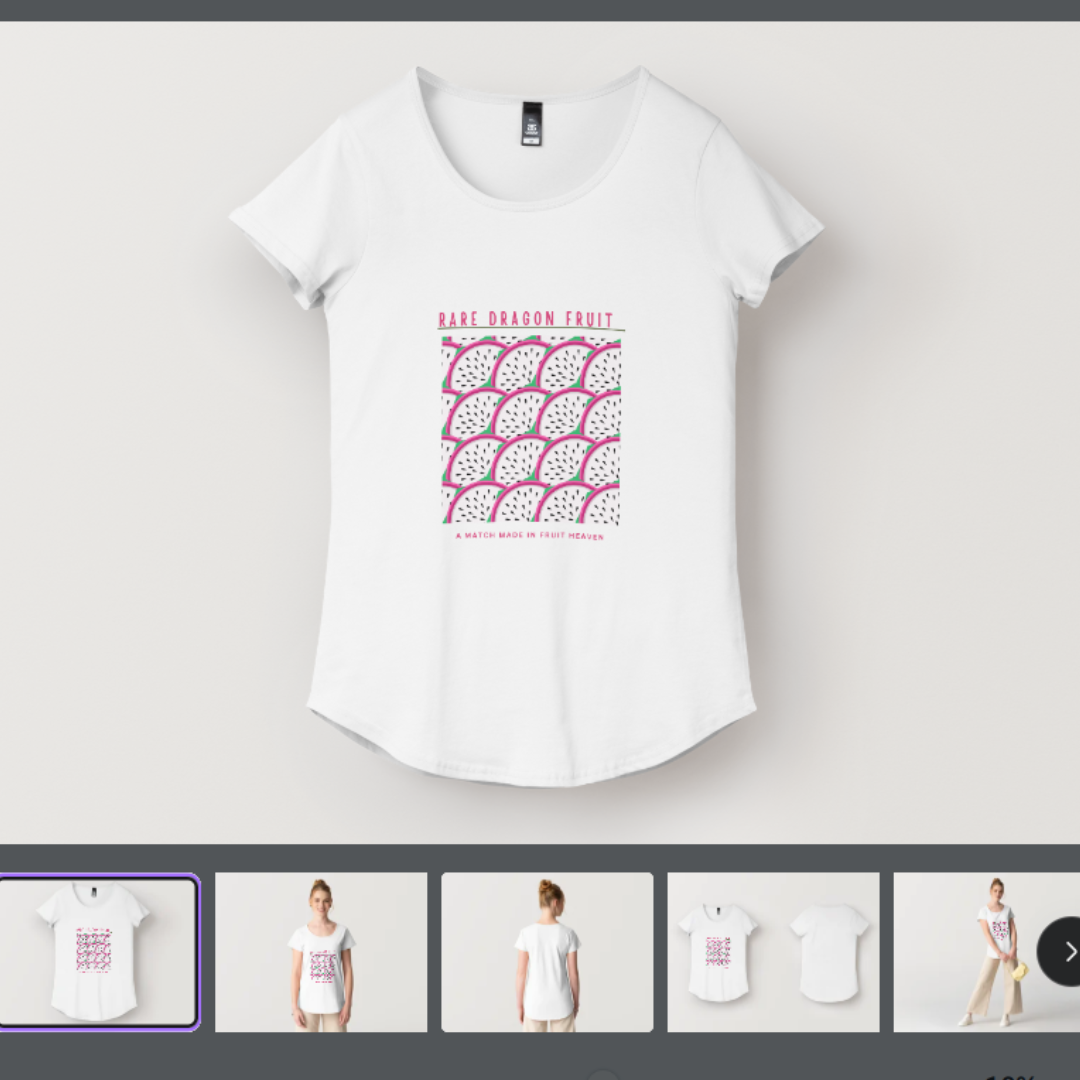 Rare Dragon Fruit Women&#39;s Tee Shirt