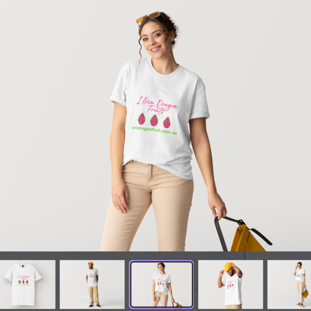 I love Dragon Fruit Unisex Tee Shirt