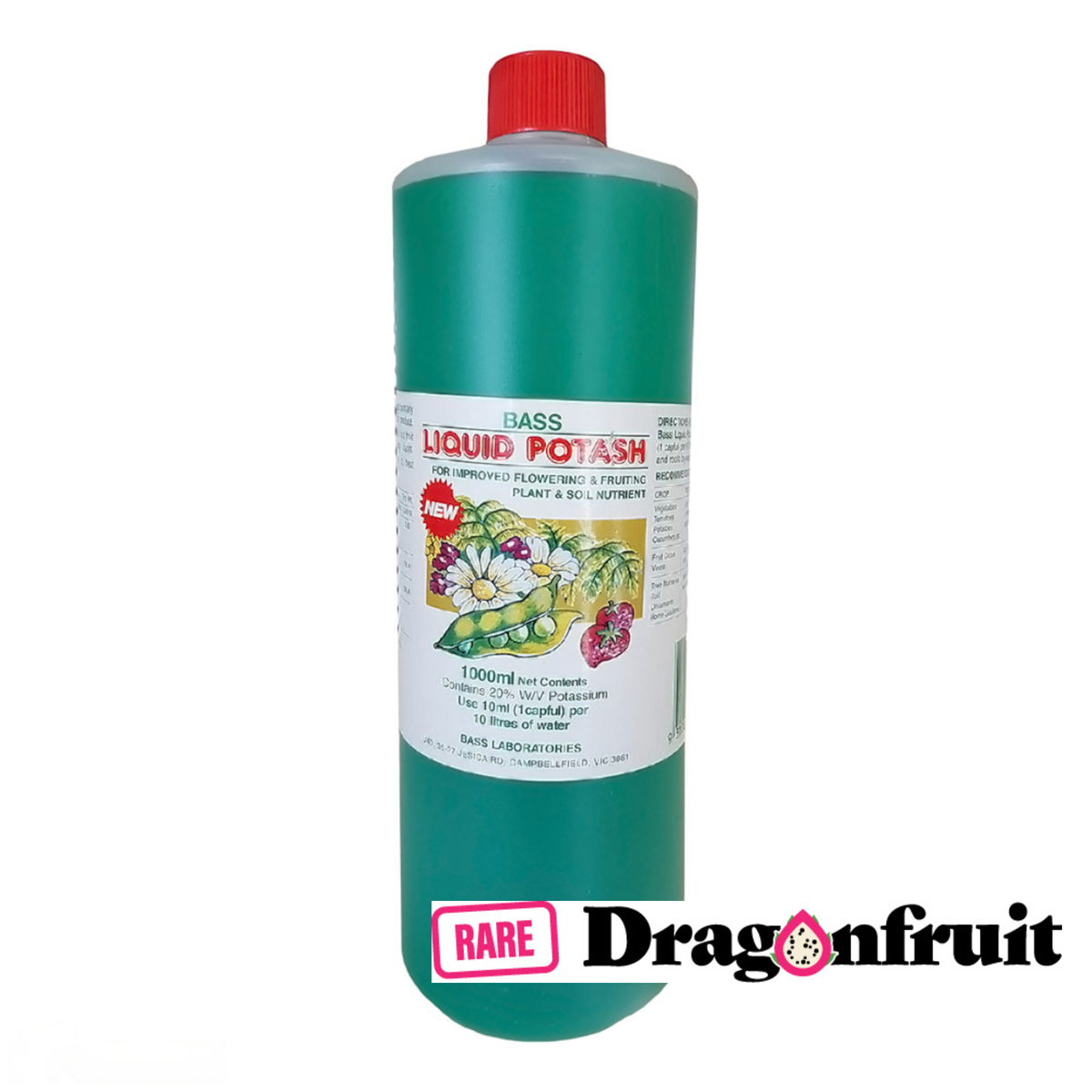 Liquid Potash 1L - increase flowering of dragon fruit and fruit trees
