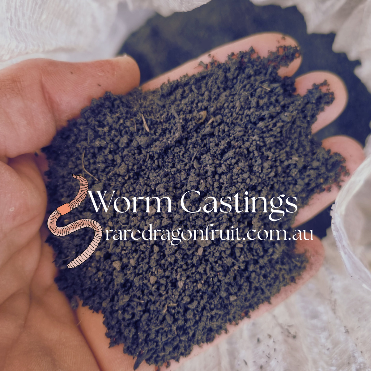 Worm Castings – Natural Organic Fertilizer 500g