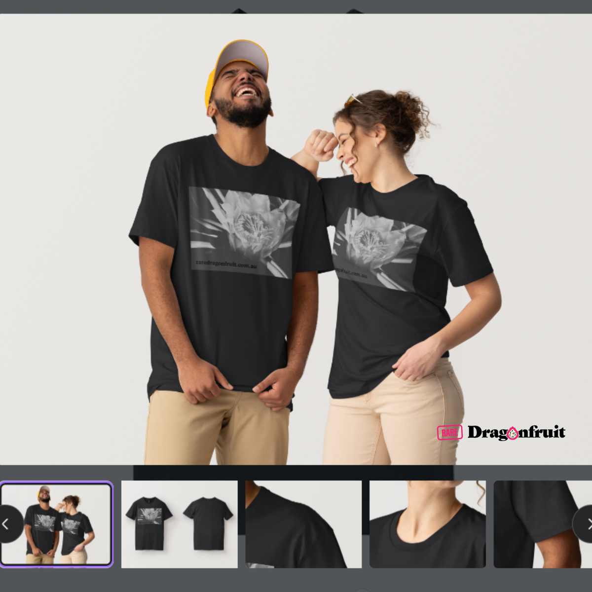 Dragon Fruit Flower Tee Shirt