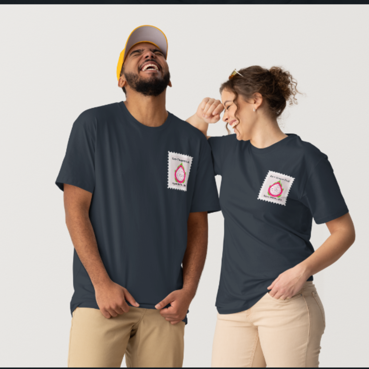 Rare Dragon Fruit Stamp Tee Shirt